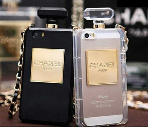 chanel perfume case iphone 8|Chanel perfume bag iPhone case.